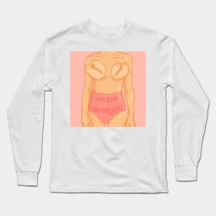 i'm not an object Long Sleeve T-Shirt